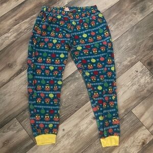 Despicable Me Minions Holiday Ornament Boys Joggers PJ Pants Size M